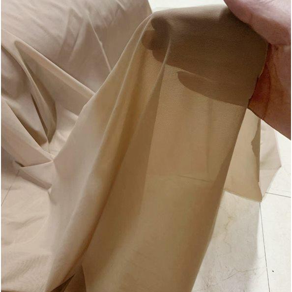 加厚加密四面弹力氨纶网纱布料肉色系舞蹈滑冰服透视打底网眼面料
