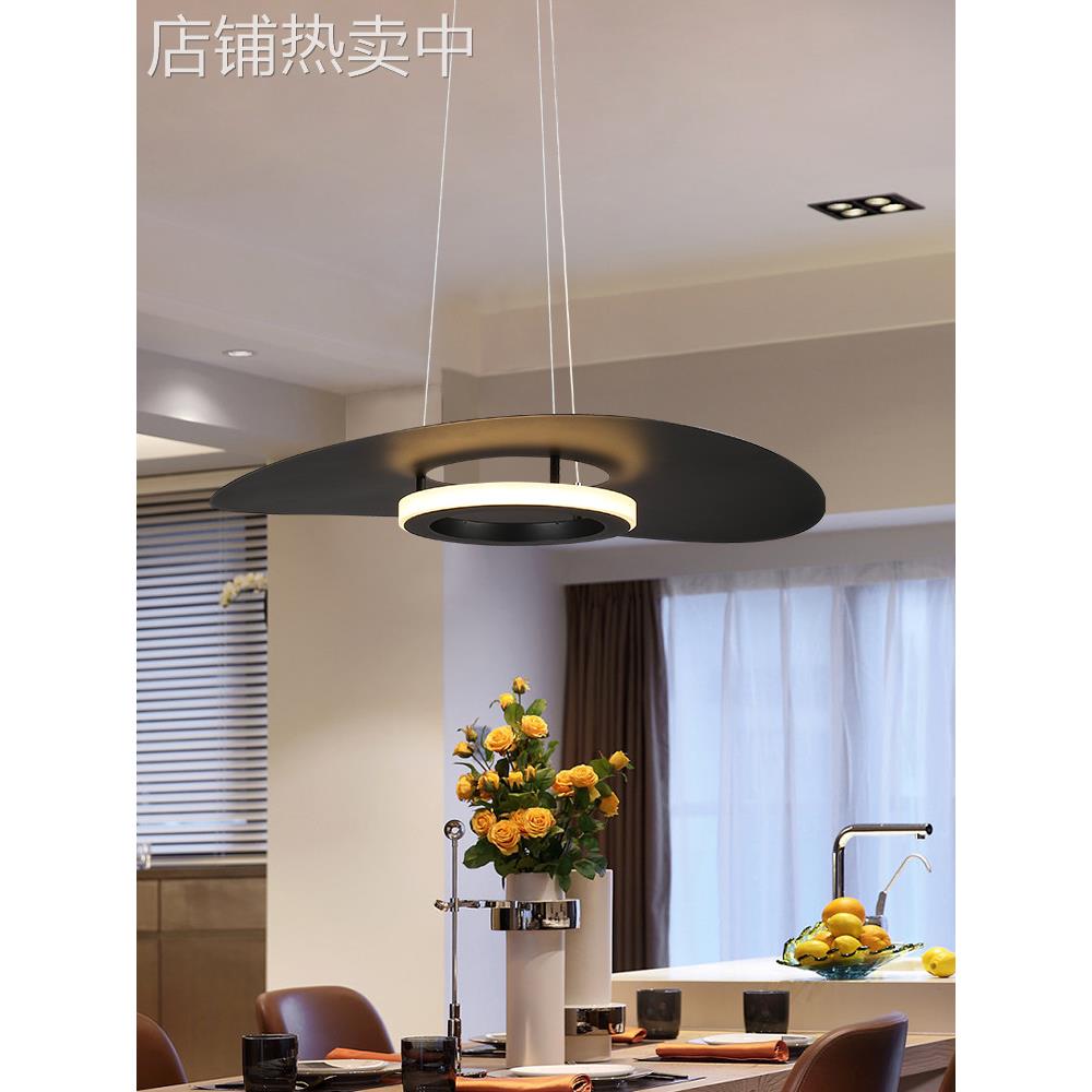 北欧飞碟餐厅吊灯现代简约新款设计师创意极简饭厅餐桌吧台卧室灯