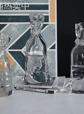 后现代北欧简约轻奢桌面摆件家居客厅电视柜办公室台面装饰品摆设