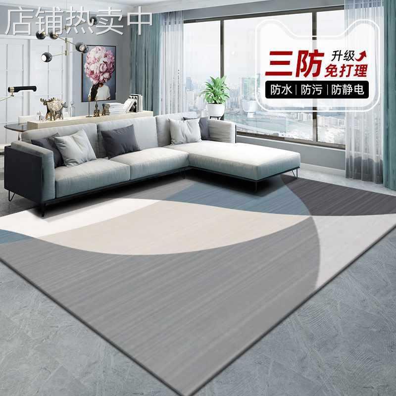 可擦地垫大面积沙发免洗2025地毯防水客厅家用感防水房间全铺新款