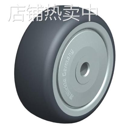 TPA 80/8K-FK 内孔8MM 灰色单轴承轮 滚动阻力 非常好脚轮