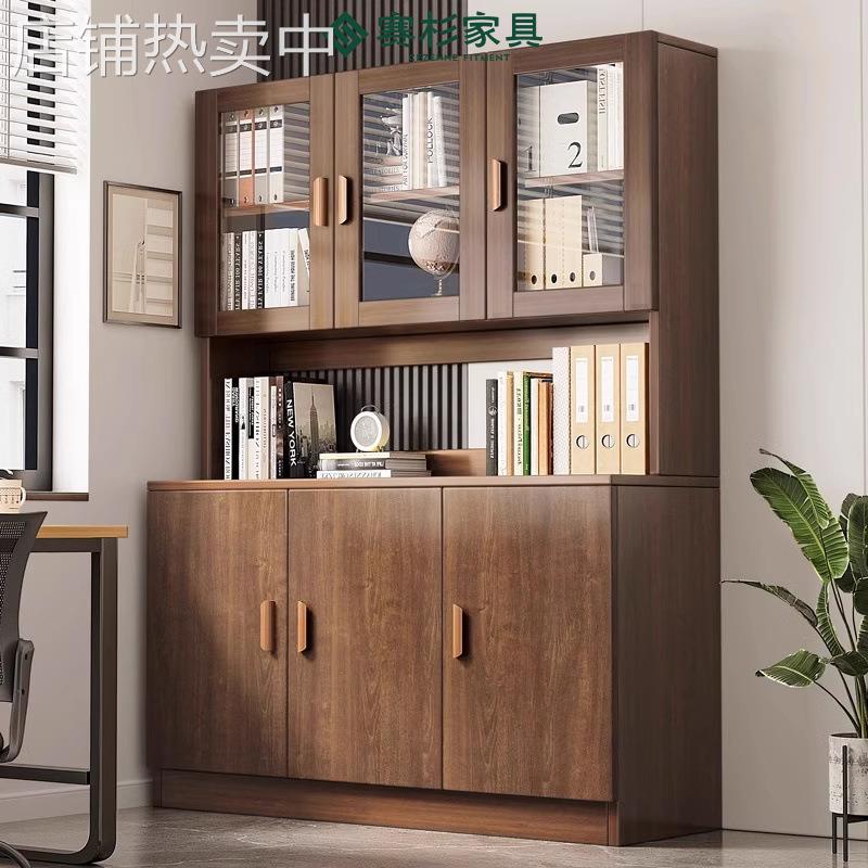 文件柜书柜置物柜家用文件柜资料柜办公室收纳柜客厅轻奢储物柜子