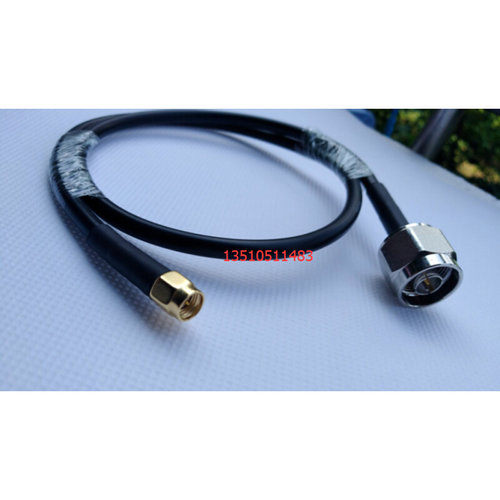 N/SMA-JJ网络分析仪RG223工业级射频线 N公转SMA公双萤幕蔽RF高频