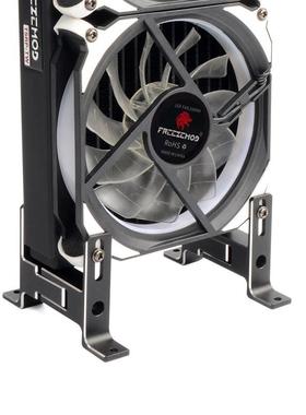 FREEZEMOD水冷散热排支架全铝合金桌面安装架PJ-LSZJ通用CNC加工