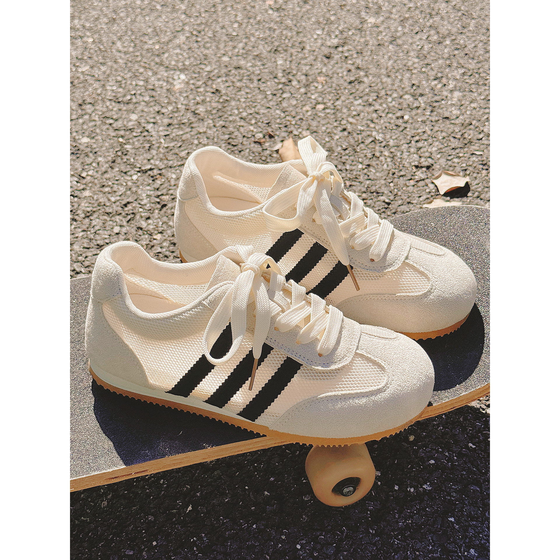 阿甘鞋女鞋2026新款爆款夏季平底德训鞋网面百搭运动休闲薄款板鞋,女鞋,德训鞋,淘宝优惠券,粉丝福利购,淘宝优惠卷