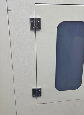 工业锌合金铰链铝型材重型2030抽屉窗框黑色机柜门合页配电箱静音