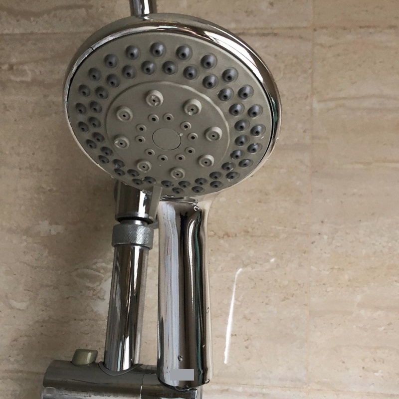 粗孔洗澡莲蓬头花洒淋浴大出水热水器手持喷头简易家用通用套装