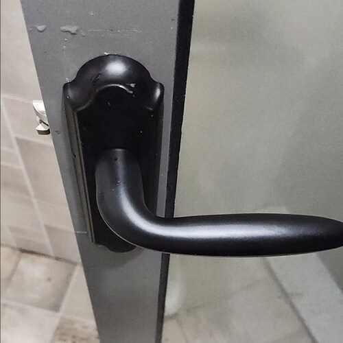 无钥匙室内单舌卫浴浴室厨房卫生间家用门把手通用型铝合金静音