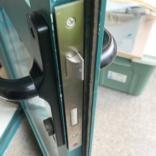 锁体铝合金8535门锁断桥锁具老式平开塑钢8530配件执手锁阳台