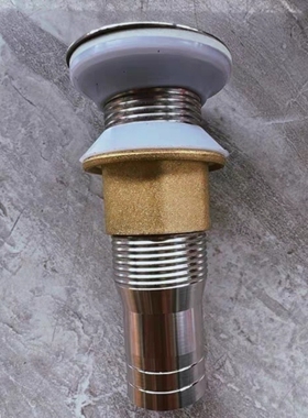 下水器洗脸盆配件下水管不锈钢防臭面盆台盆洗手池下水道漏水塞