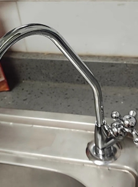 2分水龙头家用直饮专用配件通用过滤器水管厨房纯水机铜304不锈钢