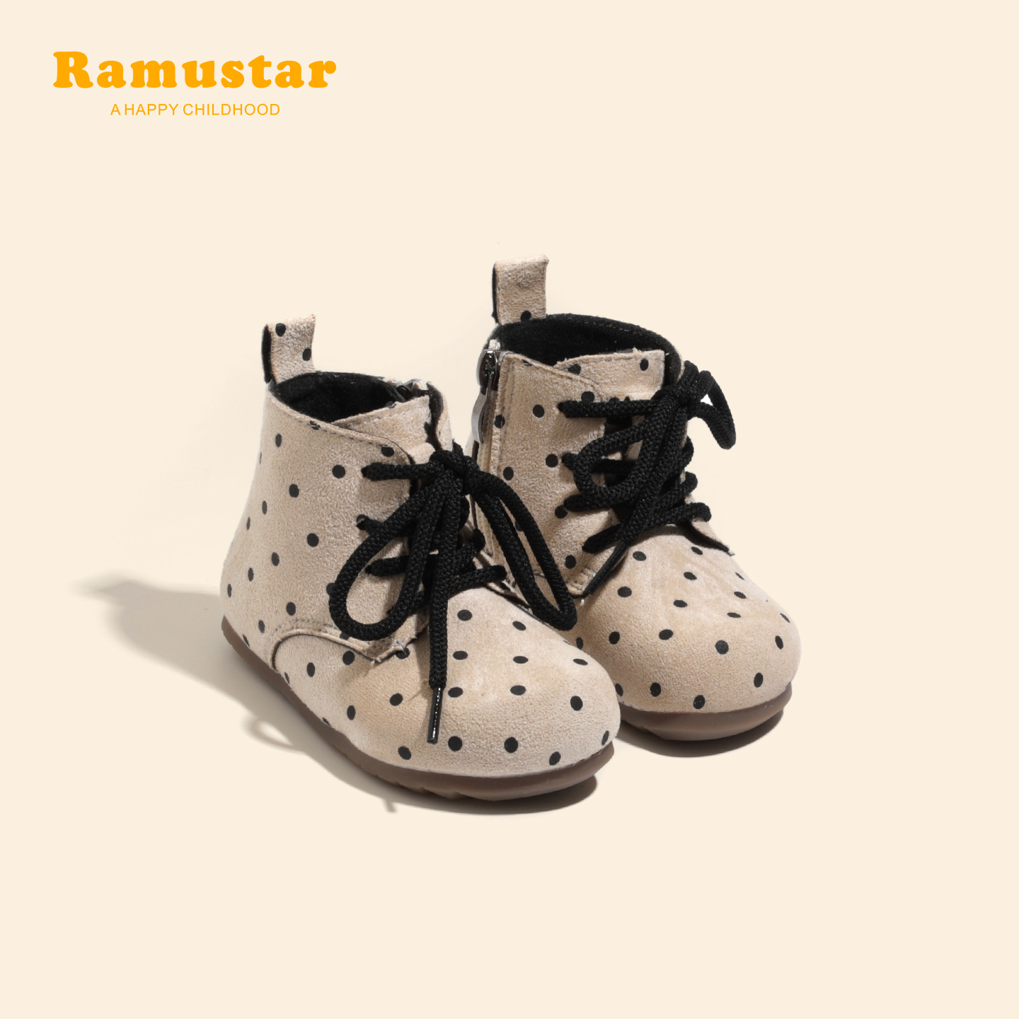 女宝宝棉鞋冬季新款加绒保暖靴子