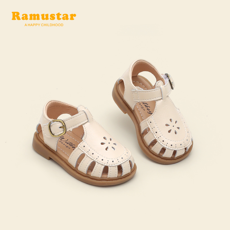 夏季儿童包头凉鞋罗马