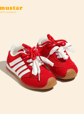 宝宝鞋子2025春夏新款小童洋气运动鞋春秋季男宝板鞋韩版女宝单鞋