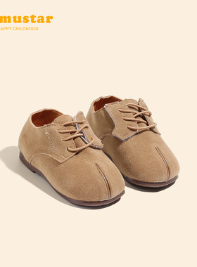 宝宝鞋子2025春秋新款小童洋气勃肯鞋女宝单鞋防滑软底韩版女童鞋