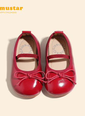 女童皮鞋2025春夏新款韩版小女孩软底防滑宝宝公主鞋时尚女宝单鞋