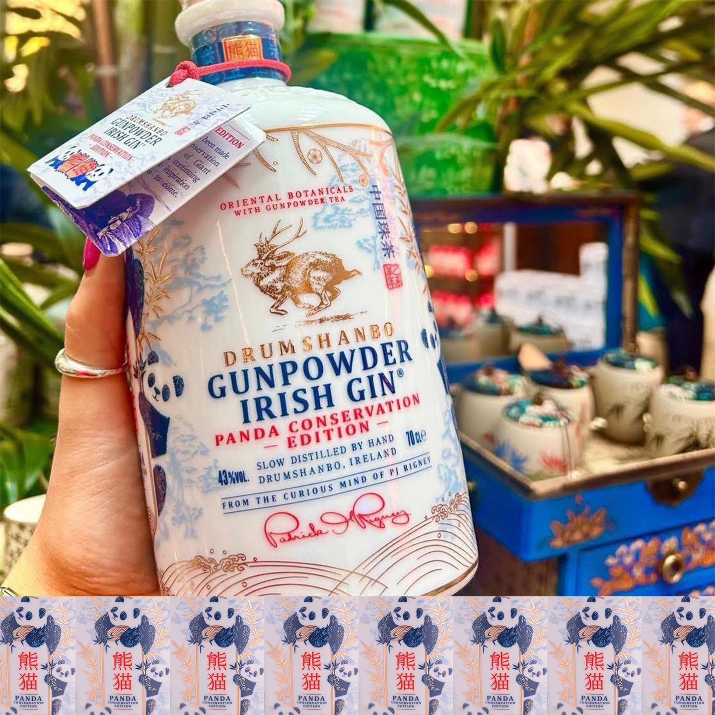 火耀金酒大熊猫公益保护版珍藏