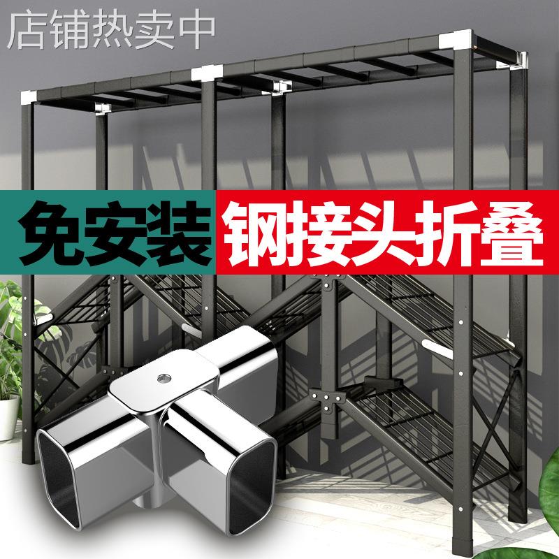 免安装衣柜家用卧室钢架收纳柜衣橱折叠简易布衣柜出租房结实耐用