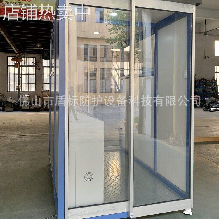 不锈钢智能雾化消毒门 工厂位喷雾测温报警臭氧紫外线消毒通道