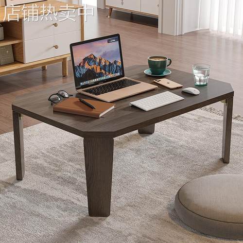 日式家用折叠桌床上书桌学习桌小桌子笔记本电脑桌学生宿舍飘窗桌