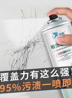 A墙面自喷漆喷雾白除霉剂室内外墙漆翻新除甲醛清除剂抗菌防霉