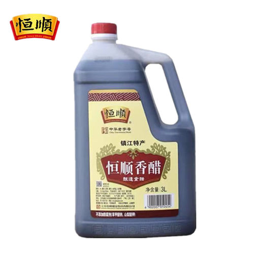 镇江特产恒顺香醋3l蘸食醋酿造