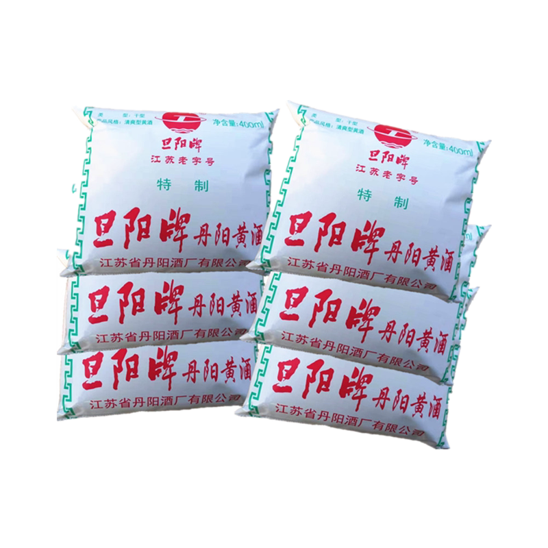 包邮旦阳牌黄酒丹阳400ml*6袋