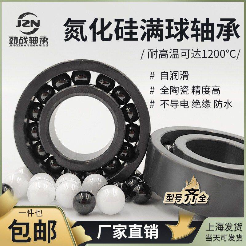氮化硅全陶瓷轴承满球6200 6201 6202 6203 6204 6205 6206 6210