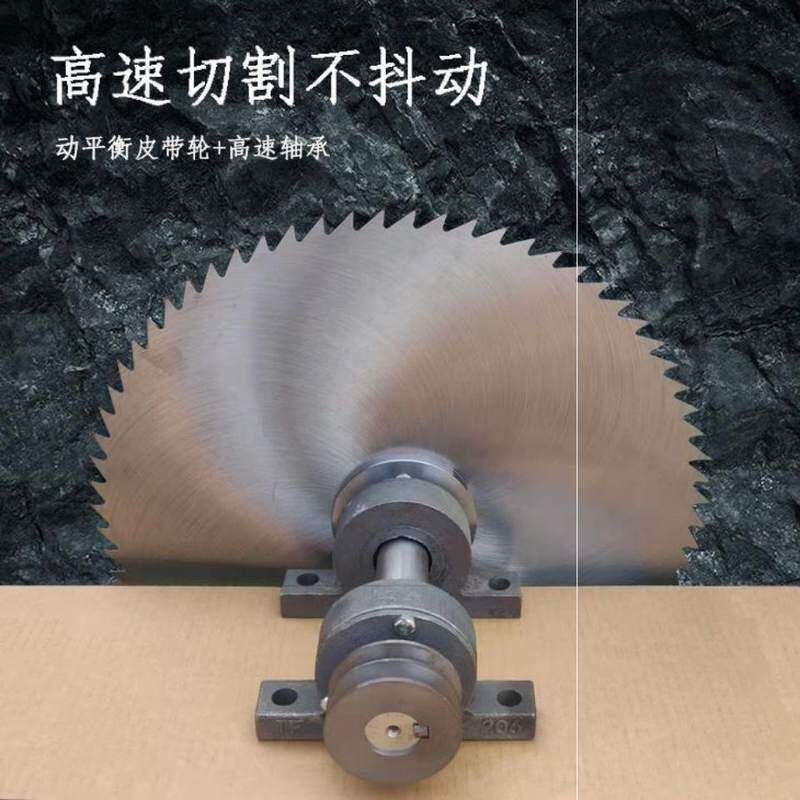 简易锯轴木工台锯主轴 台剧座轴总成台锯轴 推台剧轴座轴承座锯