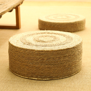 草编坐墩蒲团地上看书坐垫地毯榻榻米墩子懒人地垫客厅阳台飘窗垫