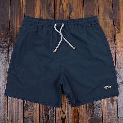 夏季纯色简约透气运动休闲沙滩裤