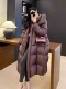 高品质大牌鹅绒羽绒服女高充绒量极寒加厚高级感外套 封面款