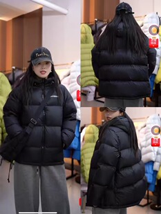 7/3可做内搭校服神器石墨烯男女同款90白鸭绒短款羽绒服