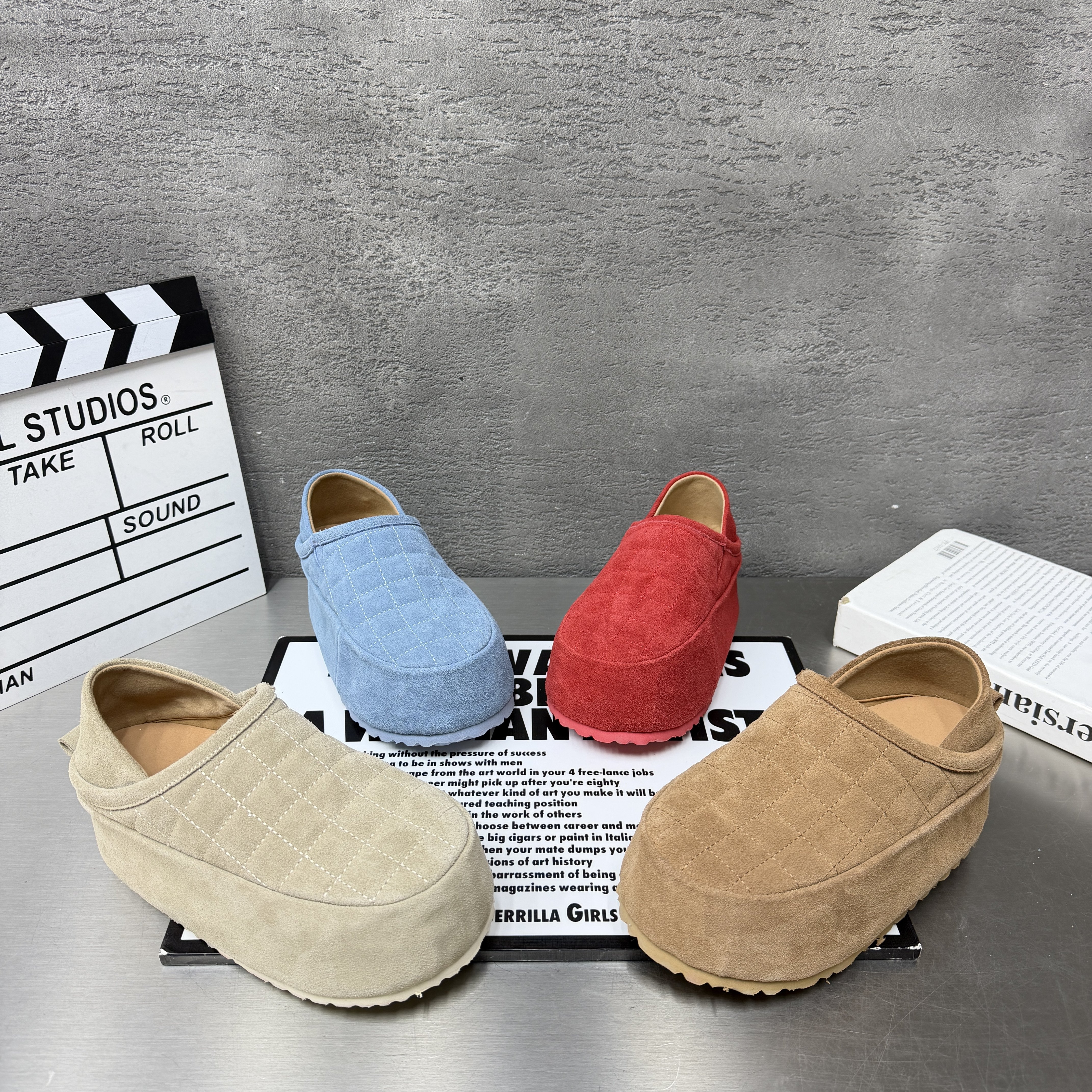 真皮厚底勃肯鞋女2026春季新款百搭休闲运动板鞋增高系带舒适洋气,女鞋,勃肯鞋/软木鞋,淘宝优惠券,粉丝福利购,淘宝优惠卷