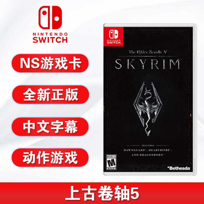 全新switch上古卷轴5天际ns游戏