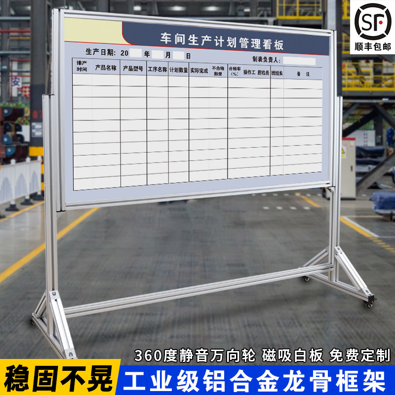 【车间生产看板】工业铝合金支架
