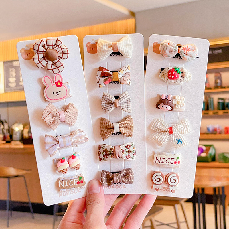 儿童发夹女孩可爱发夹花朵