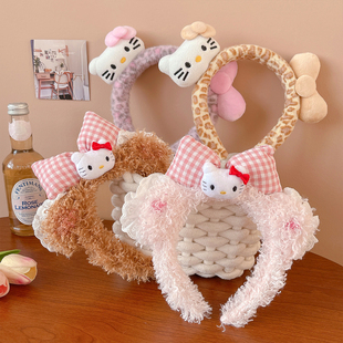 儿童发箍女童可爱毛绒头箍2025新款女孩洗脸专用发卡头饰宝宝发饰