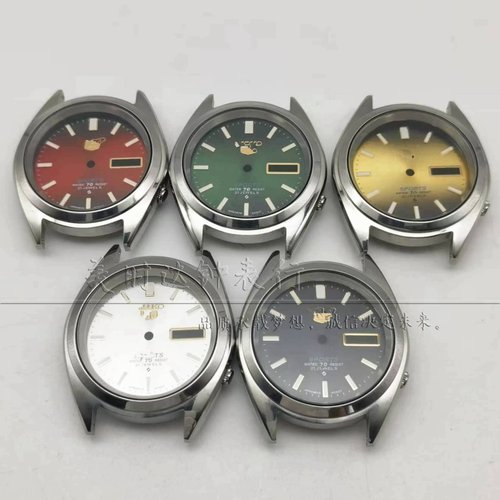 精工5号表壳7S26机芯机械表壳