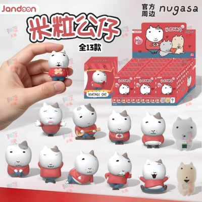 简动文创复古猫米粒公仔萌粒周边