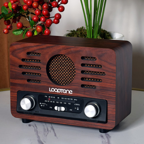 LoopTone复古蓝牙收音机唱戏