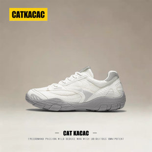 美国BLACKCAT男士老钱风德训鞋夏季新款透气网面鞋2026新款运动鞋