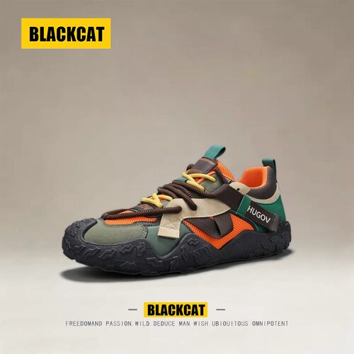 美国BLACKCAT男款德训鞋2026夏季新款透气训练鞋高级感男士赛车鞋