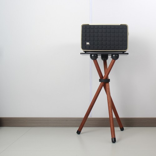 适用于JBL AUTHENTICS音乐世家500/300/200无线蓝牙音响支架胡桃