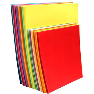 彩色折纸专用纸正方形彩纸软儿童幼儿园小学生手工制作材料包剪纸书折叠纸折纸书大全diy千纸鹤纸飞机教程书