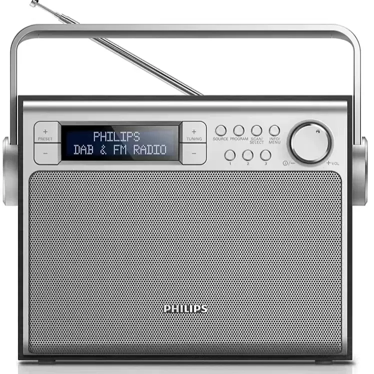 飞利浦AE5020S高端收音机逼格拉满插电调频便携式收藏爱好者桌搭