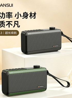 山水室外广场舞太极拳插卡音箱