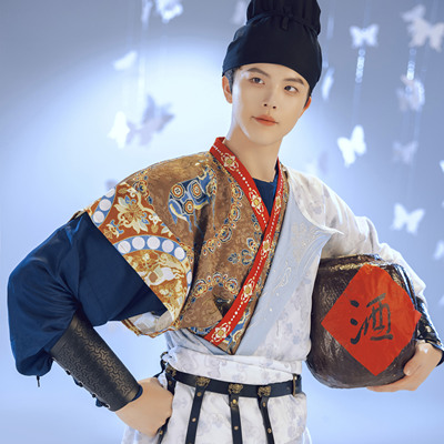 花朝记ｘ昆剧院唐传统圆领袍汉服