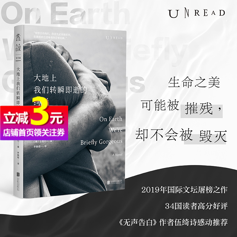 【当当网正版书籍】大地上我们转瞬即逝的绚烂王鸥行 2019年国际文坛屠榜之作 34国读者高分好评《无声告白》作者伍绮诗感动推荐-封面