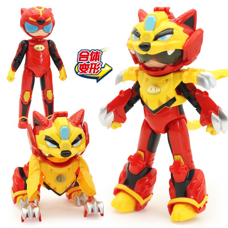 猪猪侠五灵飞甲进阶版飞行战甲超星萌宠五灵力弹射赛车玩具男孩6